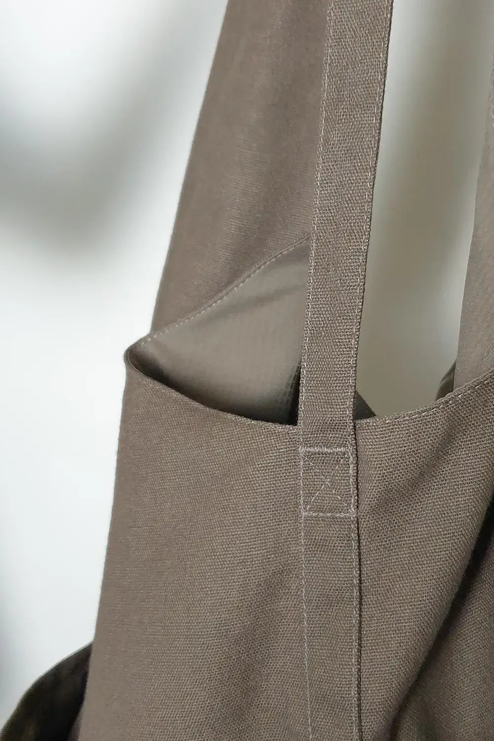 KHAKI HOBO BAG 棕綠色打結旅行漂流人包 打結車-HNLAB