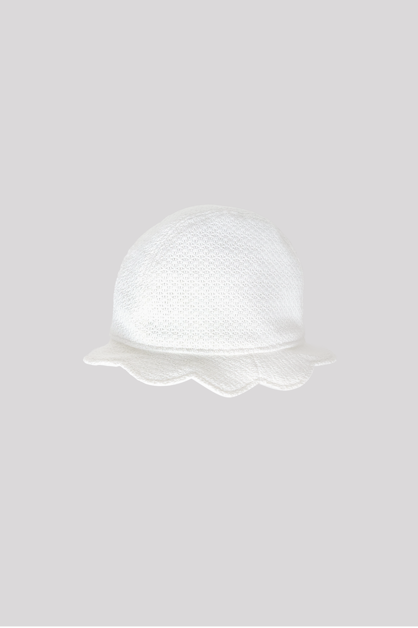 HNLAB - Lily Rose Hat 夏日白編織粗針花瓣帽 商品圖
