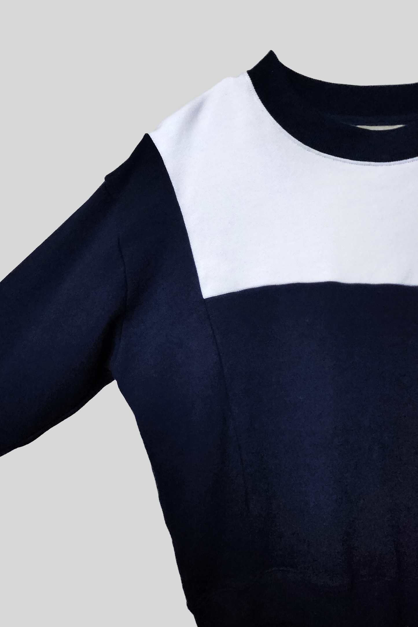 T系列-藍白拼接撞色水手服衛衣Sailor Sweatshirt - HN LAB