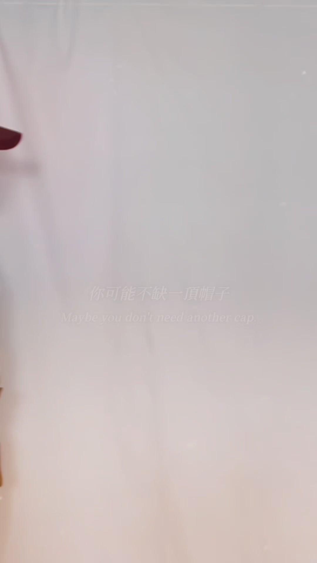 BEADED CAP CORD BASEBALL CAP串珠帽繩黑單寧棒球帽，形象影片 - HNLAB 